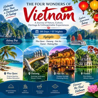 FOUR WONDERS OF VIETNAM